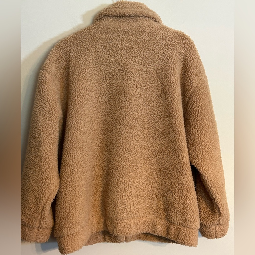 I.AM.GIA Pixie Teddy Caramel Sherpa Oversized Jacket - Fits up to Large - Picture 10 of 15